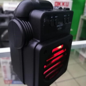 SET 2x Boxa portabila cu lumina Led si functie de Radio Fm