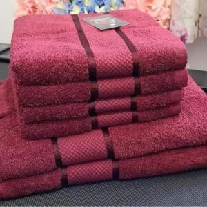 Set 6 Prosoape din 100% Bumbac Pakistanez