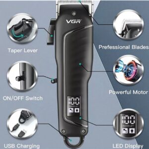 Aparat profesional de tuns VGR V-683 cu incarcare USB