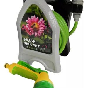 Set furtun extensibil 10 metri cu tambur și pistol multifuncțional