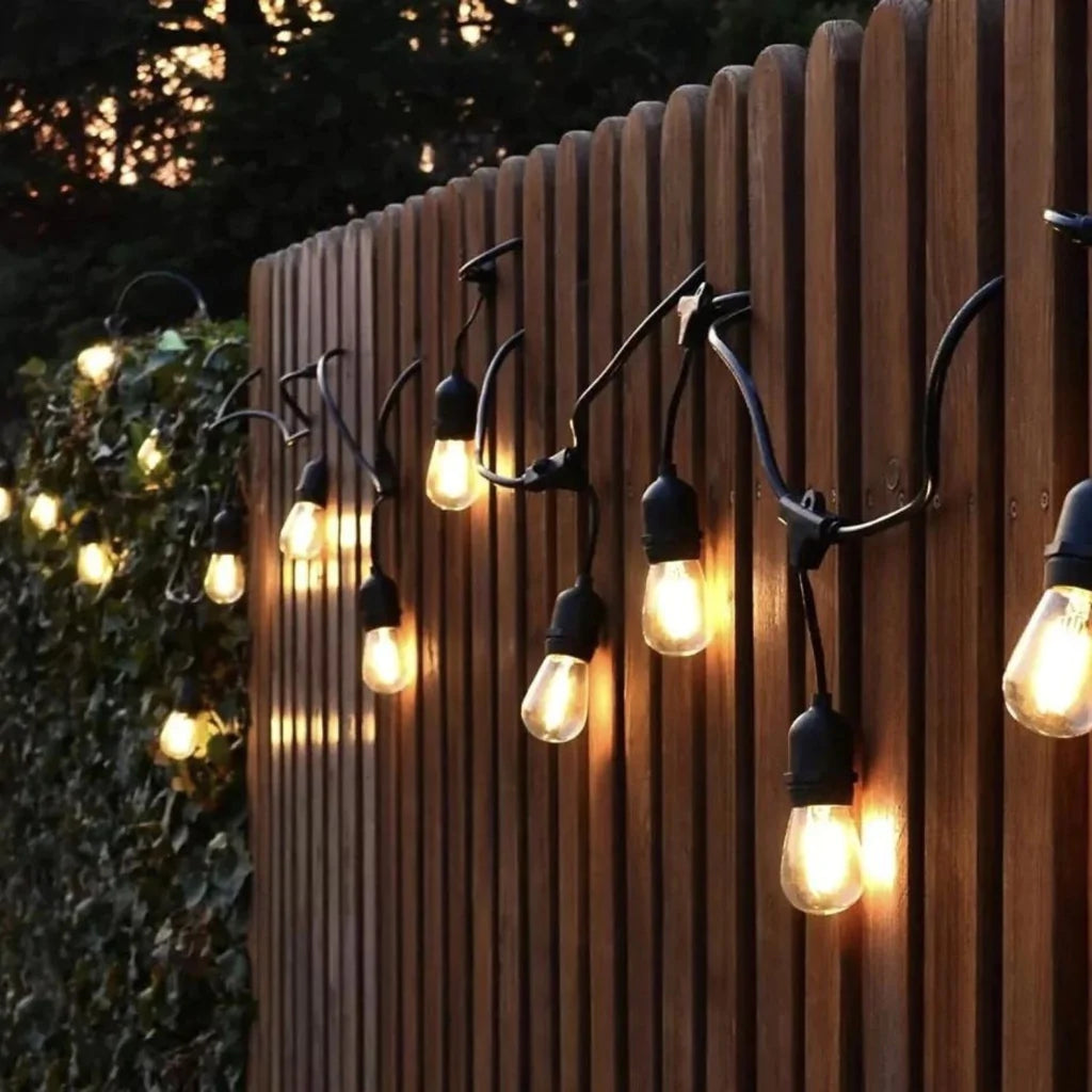 Ghirlanda solara 20 m cu 20 becuri LED