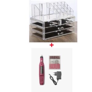 Organizator cosmetice + CADOU PILA ELECTRICA MANICHIURA/PEDICHIURA