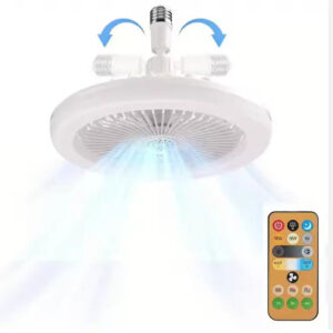 Ventilator de tavan silențios inteligent de înaltă calitate cu telecomandă și lumină LED