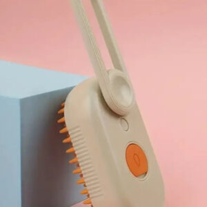 Perie cu Abur pentru Animale de Companie, Indeparteaza Parul, Curatare,Maseaza , Maner Rotativ 360