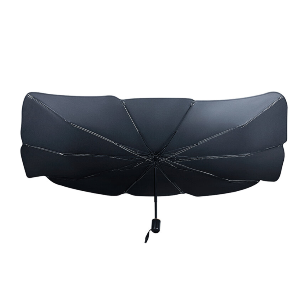 PACHET Prelungitor cu protectie si indicator analogic pentru voltaj + Parasolar pliabil tip umbrela pentru parbrizul masinii