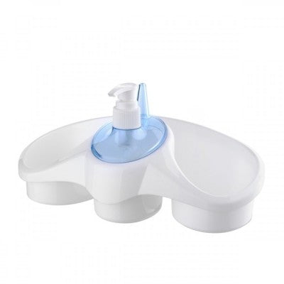 Dozator pentru detergent cu suport pentru burete